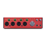 Focusrite Clarett+ 4Pre vista frontal