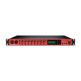 Preamplificador Focusrite Clarett+ OctoPre en vista frontal elevada