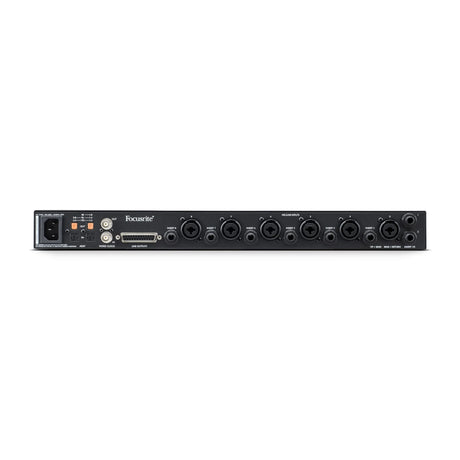 Focusrite Clarett+ OctoPre vista posterior