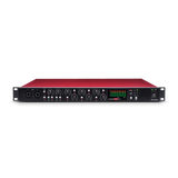 Preamplificador Focusrite Scarlett OctoPre en vista frontal elevada