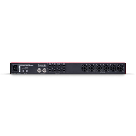 Focusrite Scarlett OctoPre vista posterior