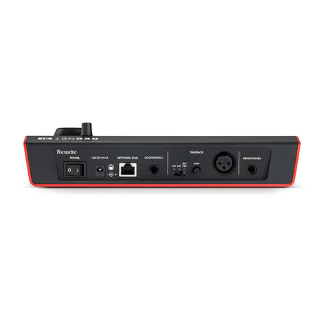 Focusrite RedNet R1 vista posterior
