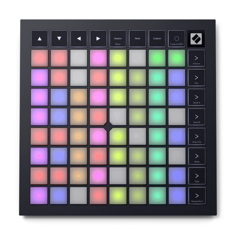 Controlador MIDI Novation Launchpad X vista superior