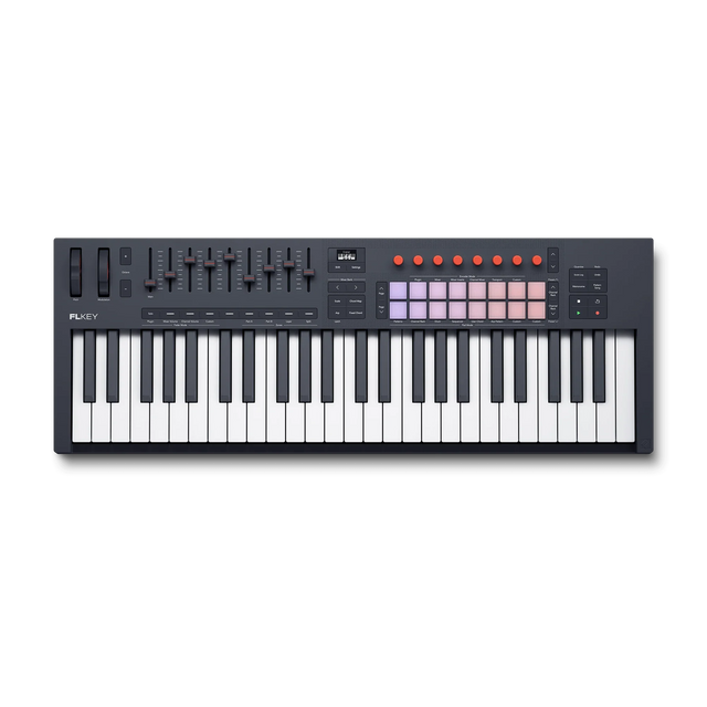 Controlador MIDI Novation FLkey 49 MK2 vista superior