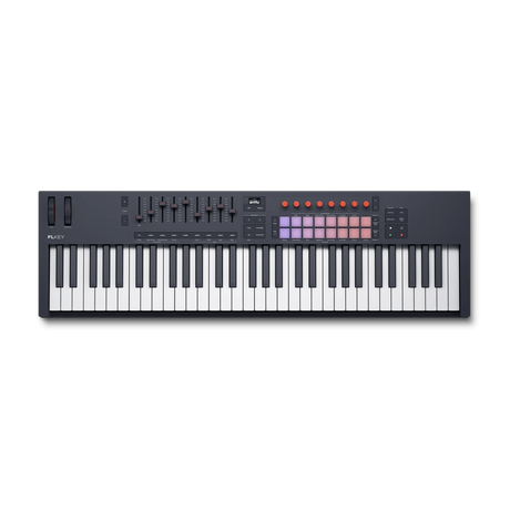 Controlador MIDI Novation FLkey 61 MK2 vista superior