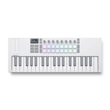 Controlador MIDI Novation Launchkey Mini 37 White MK4 vista superior