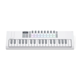 Novation Launchkey Mini 37 White MK4 vista frontal elevada