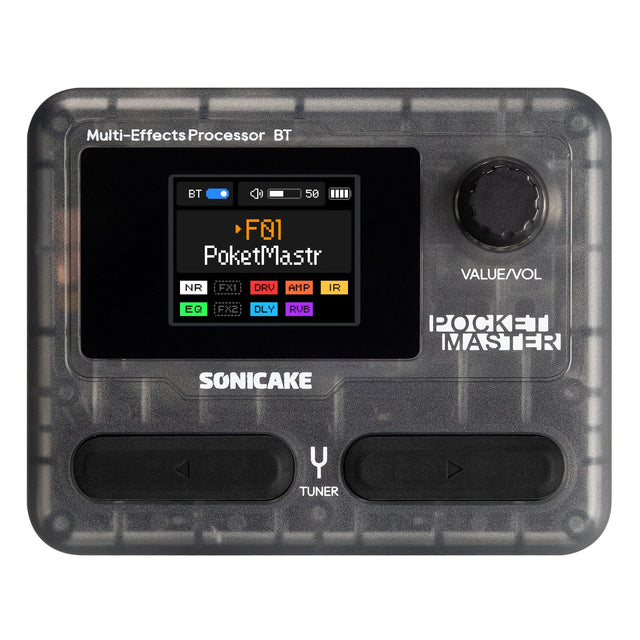 Sonicake Pocket Master QME-10TBK negro translúcido, imagen oficial sobre fondo blanco