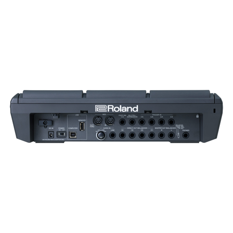 Pad de muestreo Roland SPD-SX PRO visto desde la parte posterior
