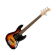Bajo Fender Squier 5 Cuerdas Affinity Pasivo Jazz Bass V Sunburst 0378651500, portada diagonal