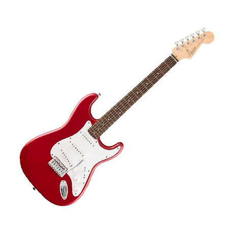 Guitarra Eléctrica Fender Squier Debut Stratocaster Roja 0379600554, portada diagonal
