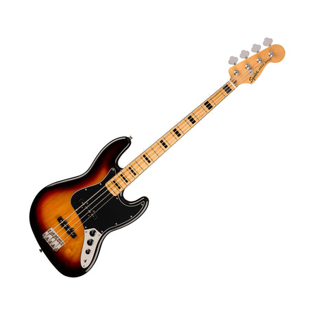 Bajo Fender Squier 4 Cuerdas Classic Vibe 70S Jazz Bass Sunburst Activo, portada diagonal