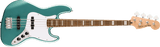 Bajo Squier Affinity Series Active Jazz Bass Mystic Sea Foam Green, vista frontal