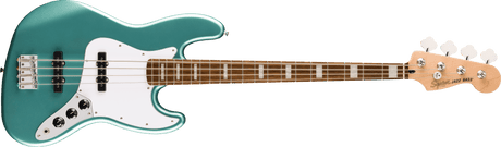 Bajo Squier Affinity Series Active Jazz Bass Mystic Sea Foam Green, vista frontal