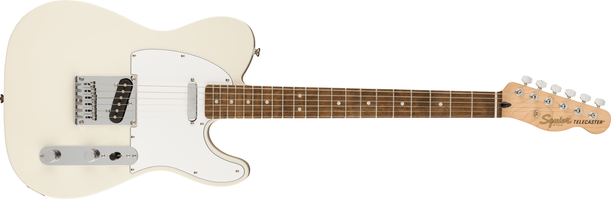 Guitarra Squier Affinity Series Telecaster Olympic White, vista frontal