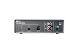 Interfaz de audio Steinberg UR12 plata y negro, panel posterior