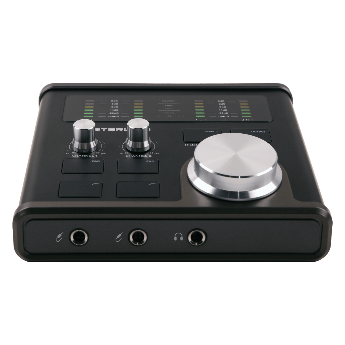 Interfaz Sterling Harmony H224, vista frontal angular