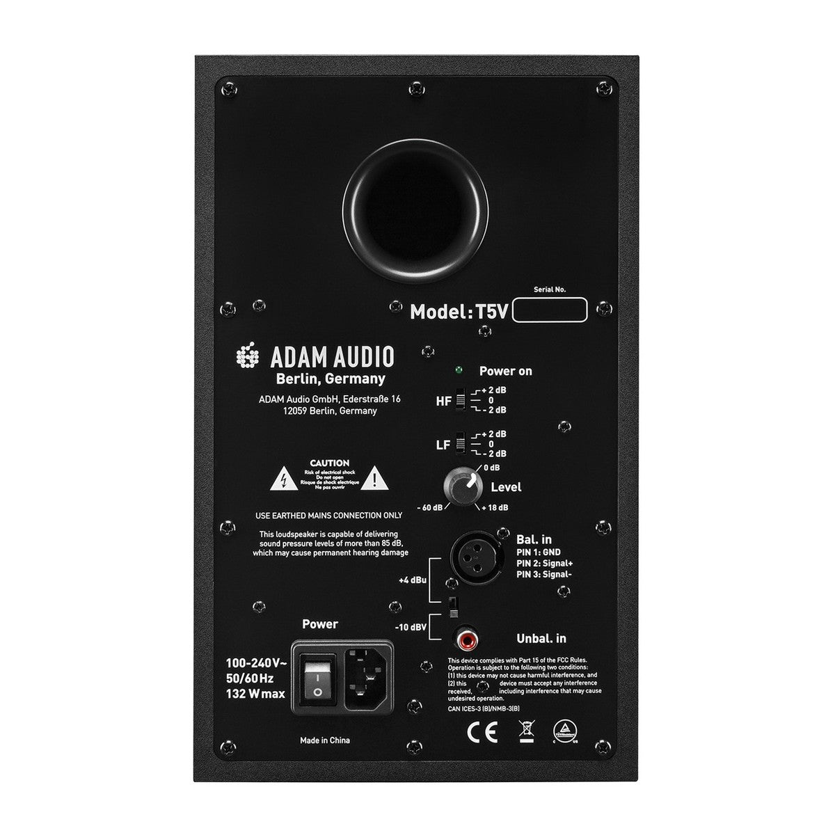 Monitor de Estudio Adam Audio T5V Par