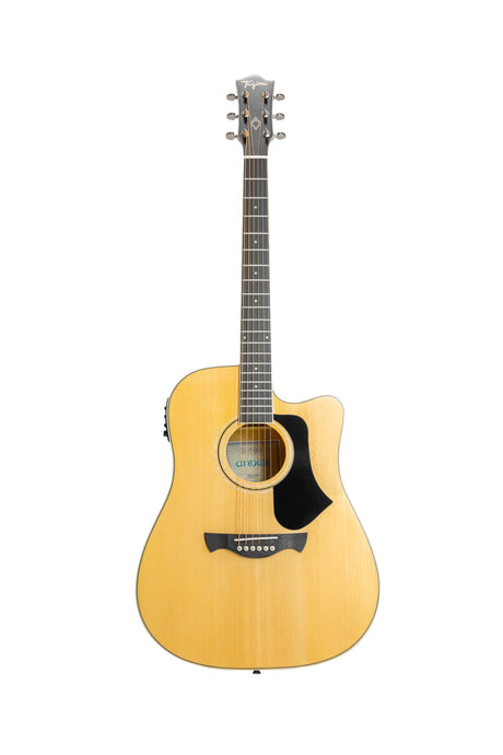 Guitarra electroacústica Tagima Andes EQ Natural Amber Satin, vista completa