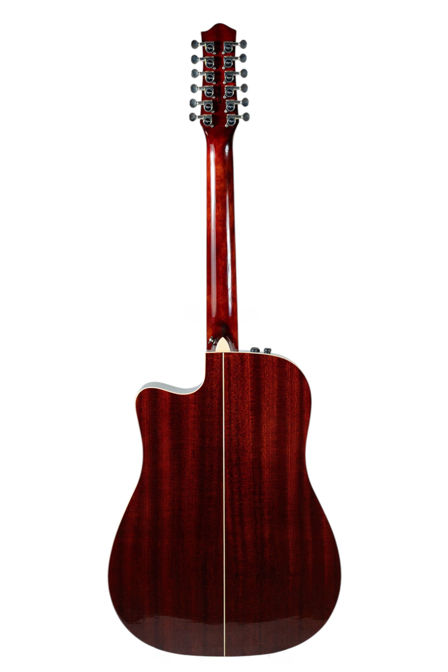 Guitarra Tagima Sierreña XII natural, vista de detalle