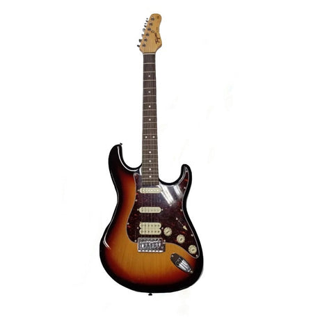 Guitarra Tagima TG-540 sunburst con golpeador tortoise, vista principal