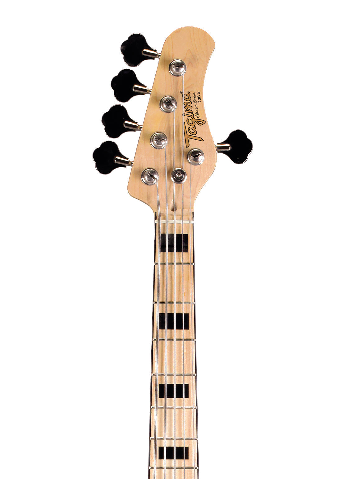 Bajo Tagima TJB-5 sunburst, detalle del cuerpo