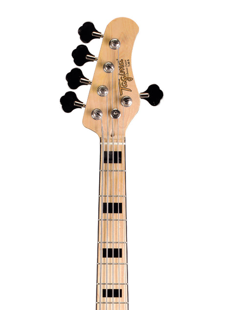 Bajo Tagima TJB-5 sunburst, detalle del cuerpo