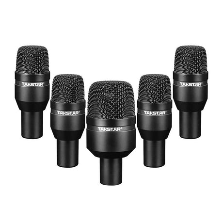 Set Takstar DMS-D7, vista del estuche y micrófonos