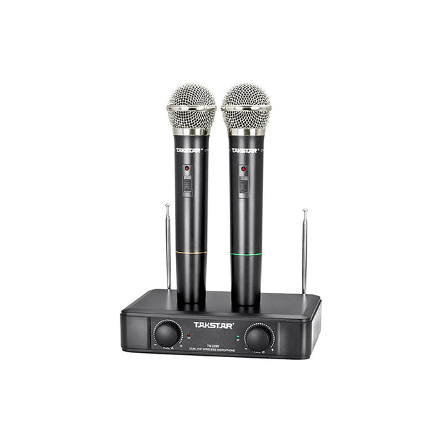 Sistema inalámbrico Takstar TS-2200 con dos micrófonos de mano