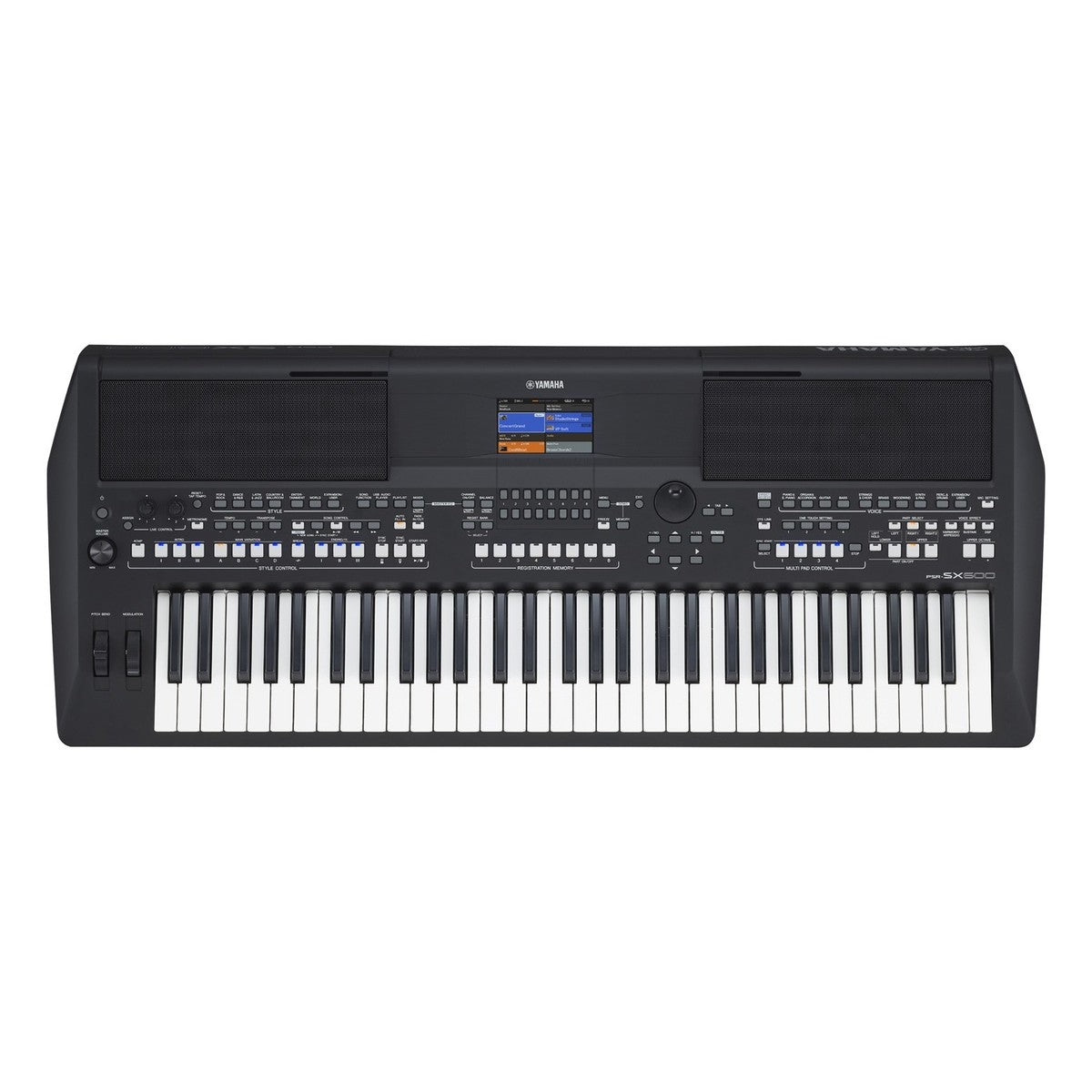 TECLADO YAMAHA PSRSX600 + PA300 - vista 1
