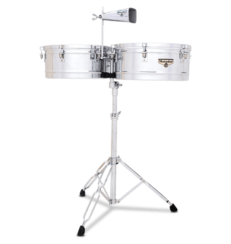 TIMBAL LP MATADOR LPM257 CROMADO 14" 15" - vista 1