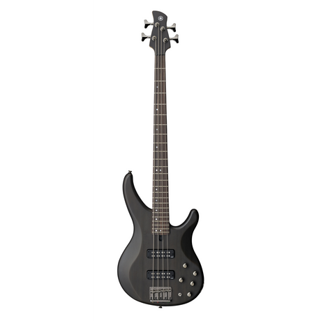 Bajo eléctrico Yamaha TRBX504 TBL Translucent Black en vista frontal