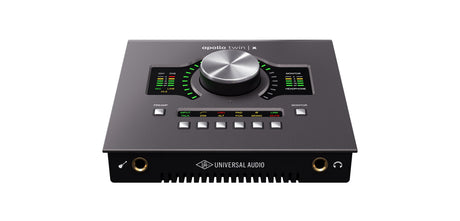Interfaz Universal Audio Apollo Twin X DUO Thunderbolt 3, vista frontal