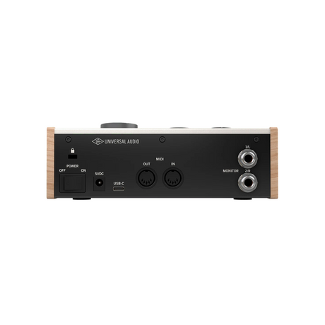 Interfaz de audio Universal Audio Volt 276, panel posterior y conexiones