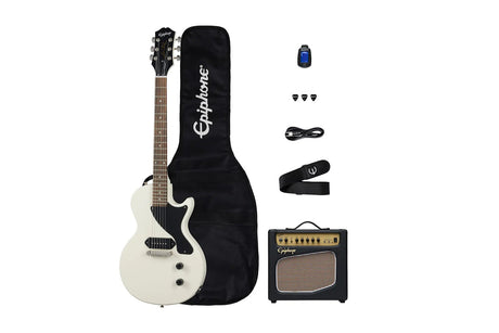 Combo Epiphone Billie Joe Armstrong Les Paul Junior Player Pack Classic White, vista principal