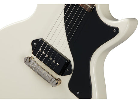 Guitarra Epiphone Billie Joe Armstrong Les Paul Junior Classic White, detalle oficial