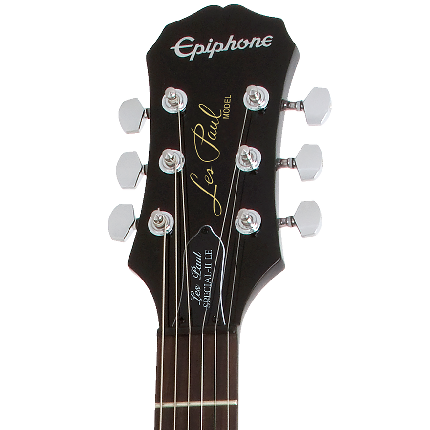 Detalle de la pala de la Epiphone Les Paul Player Pack Vintage Sunburst