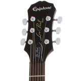 Detalle de la pala de la Epiphone Les Paul Player Pack Vintage Sunburst