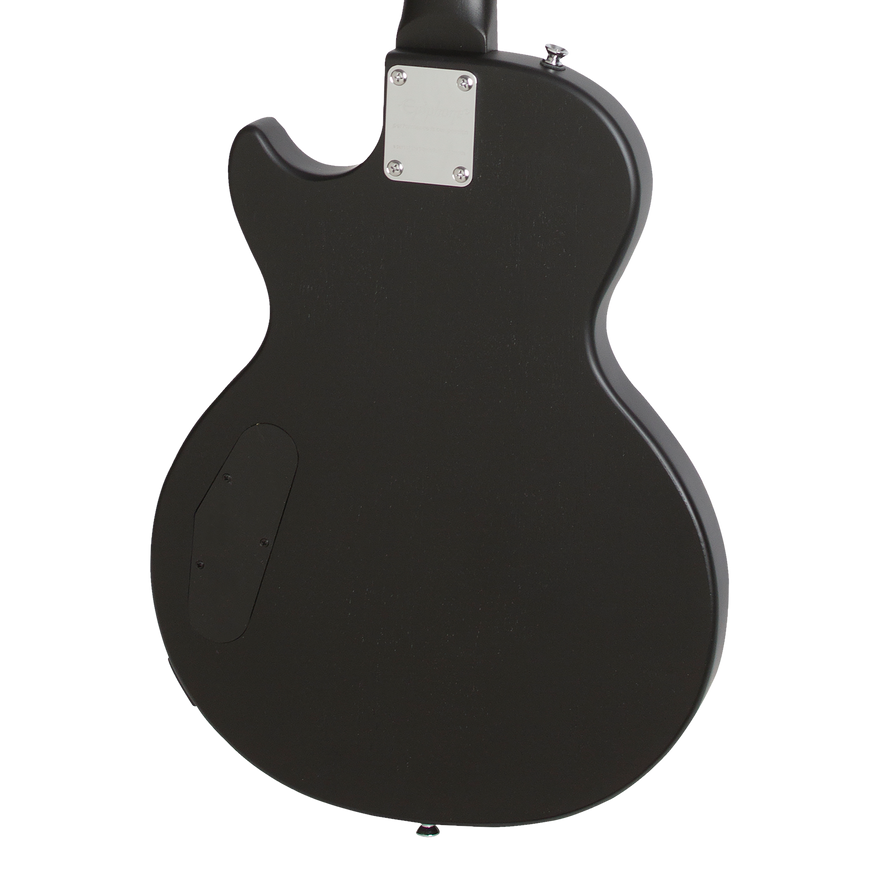 Parte posterior de la Epiphone Les Paul Special Satin E1 Vintage Worn Ebony