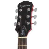 Detalle frontal de la pala de la Epiphone Les Paul Studio E1 Heritage Cherry Sunburst