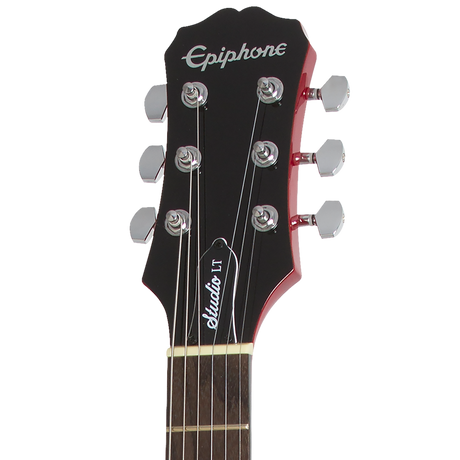Detalle frontal de la pala de la Epiphone Les Paul Studio E1 Heritage Cherry Sunburst