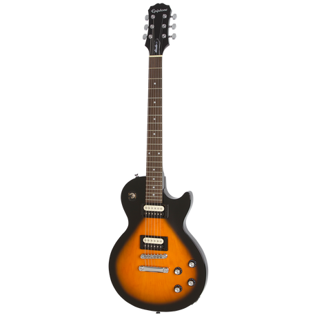 Guitarra Epiphone Les Paul Studio E1 Vintage Sunburst, vista frontal completa