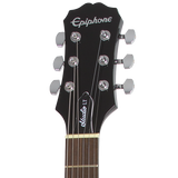 Detalle frontal de la pala de la Epiphone Les Paul Studio E1 Vintage Sunburst