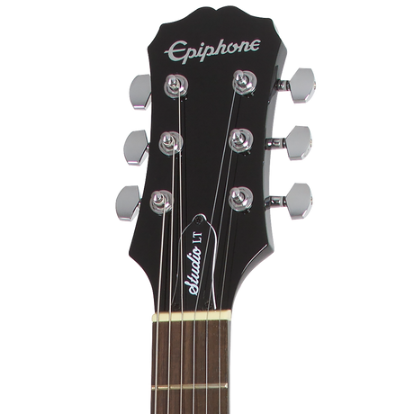 Detalle frontal de la pala de la Epiphone Les Paul Studio E1 Vintage Sunburst
