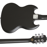 Detalle posterior del mástil de la Epiphone SG Special Satin E1 Worn Ebony
