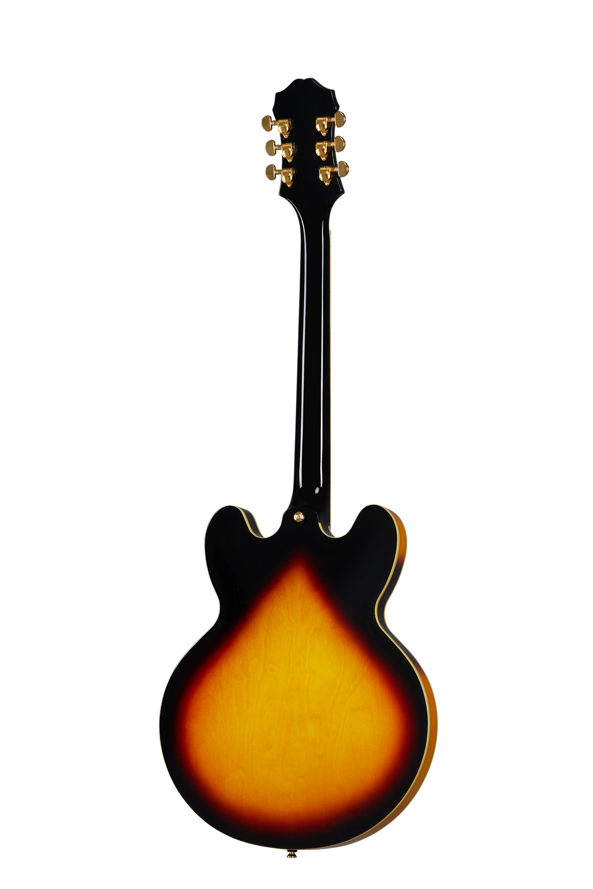 Guitarra Epiphone Sheraton-II Pro Vintage Sunburst, vista posterior completa