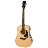 Epiphone Songmaker DR-100 Natural, vista frontal completa