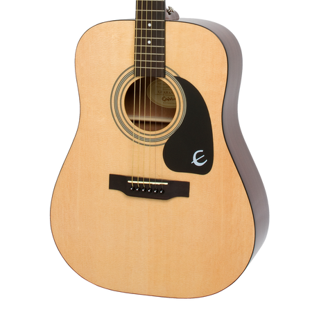 Epiphone Songmaker DR-100 Natural, detalle principal del cuerpo