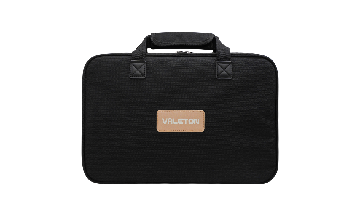 Bolso acolchado Valeton GP-200 Gig Bag, vista frontal, imagen oficial
