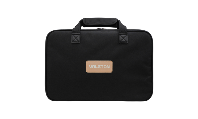 Bolso acolchado Valeton GP-200 Gig Bag, vista frontal, imagen oficial